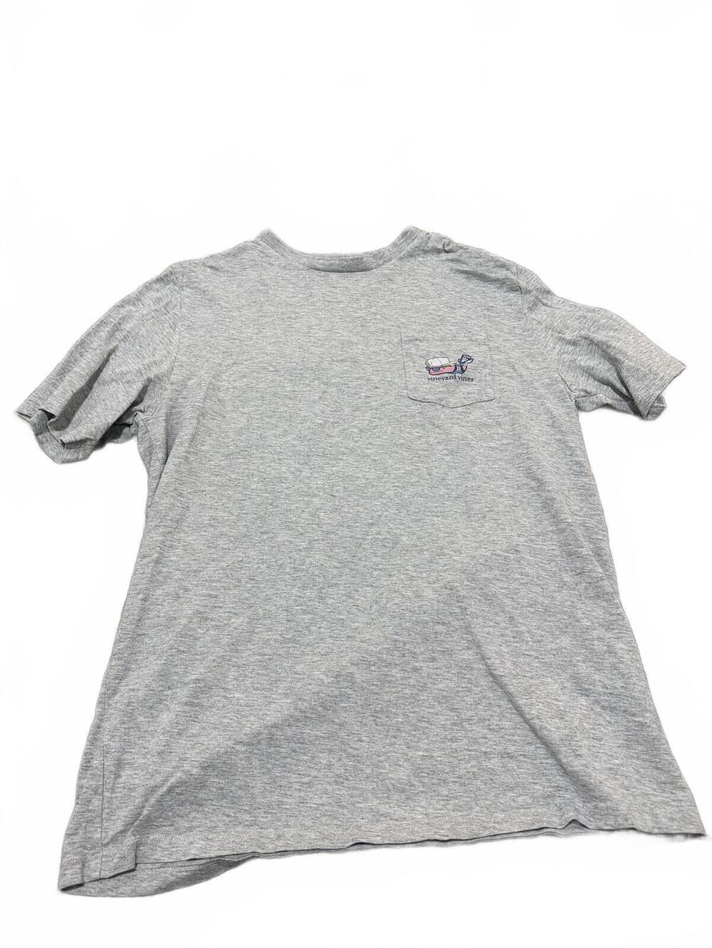 Vineyard Vines Boys Gray Graphic Tee XL